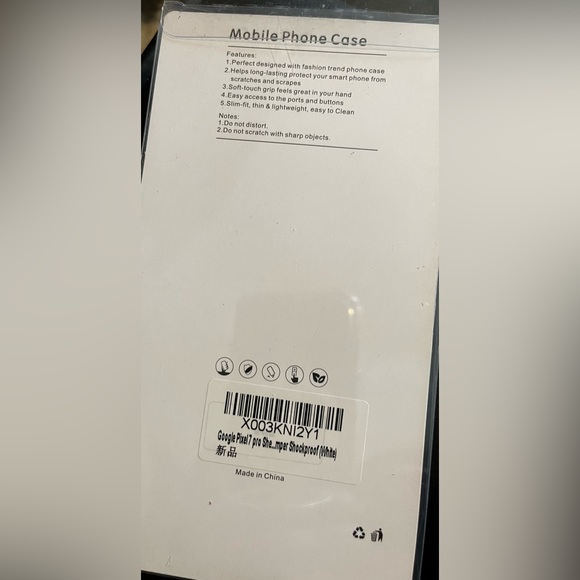 Google Pixel7 Pro case white - Picture 2 of 2